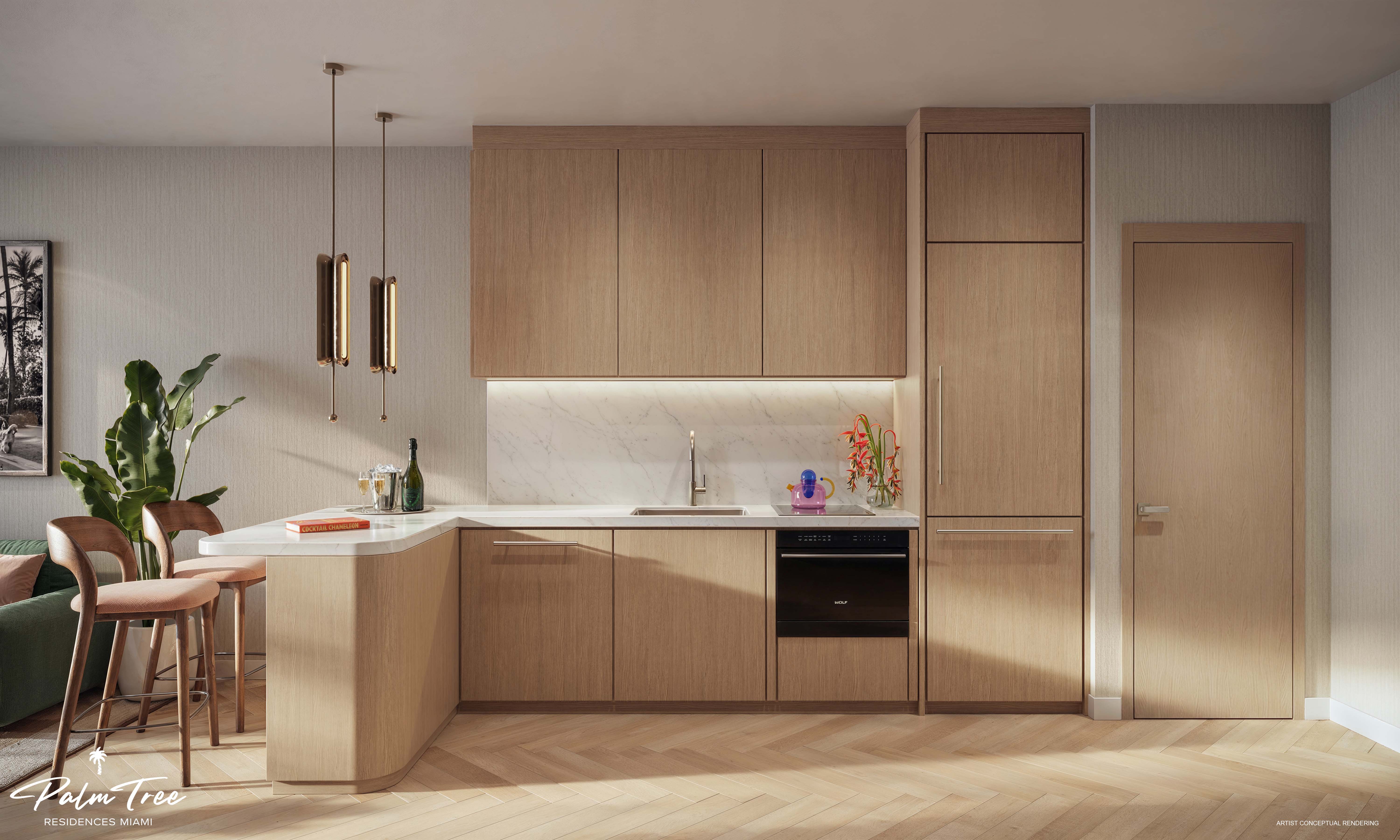 Cocina Italkraft en Palm Tree Residences