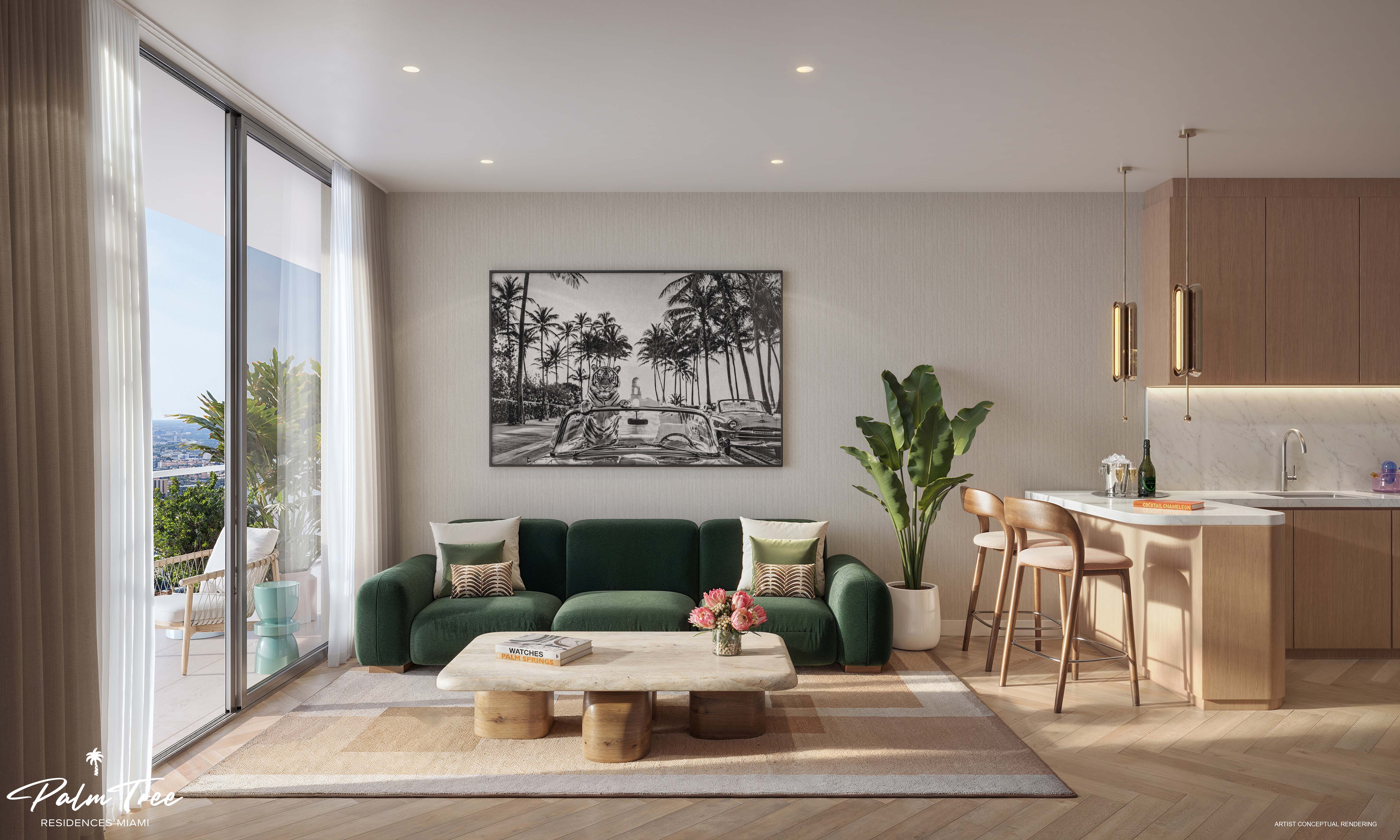 Palm Tree Residences — Jr. Suite + Den