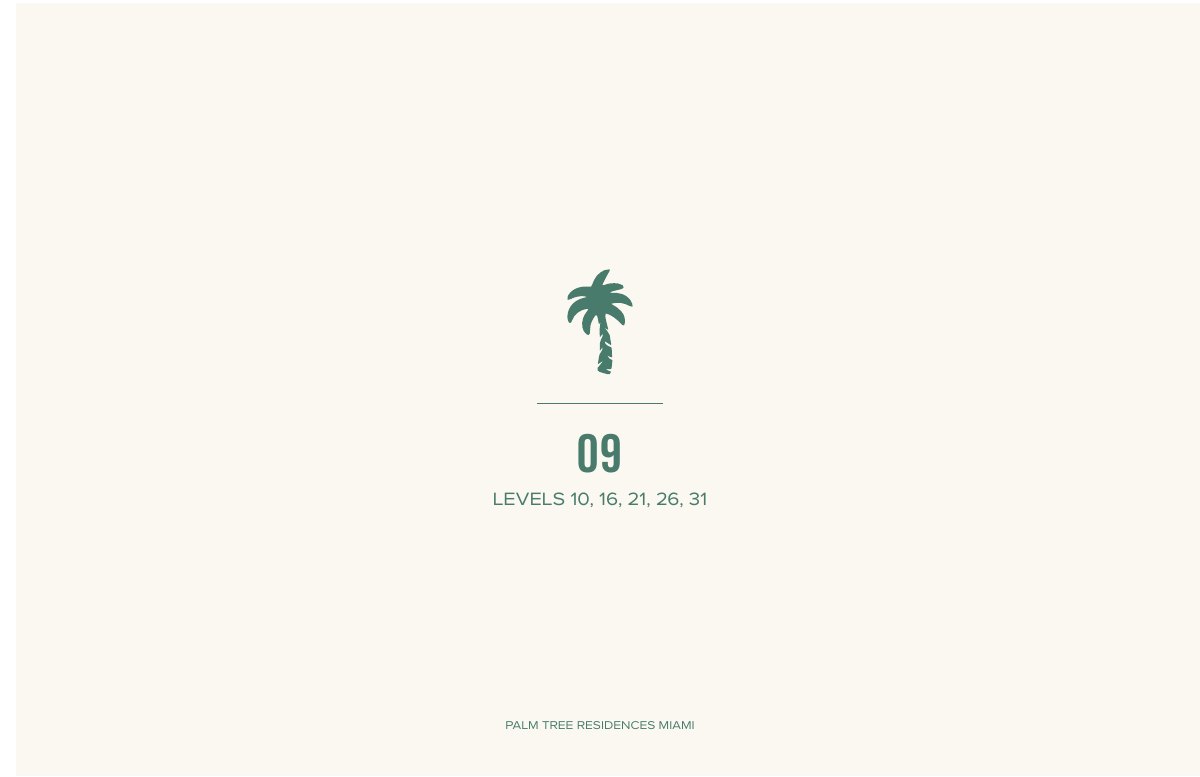 Palm Tree Residences — 1 Bedroom + Den