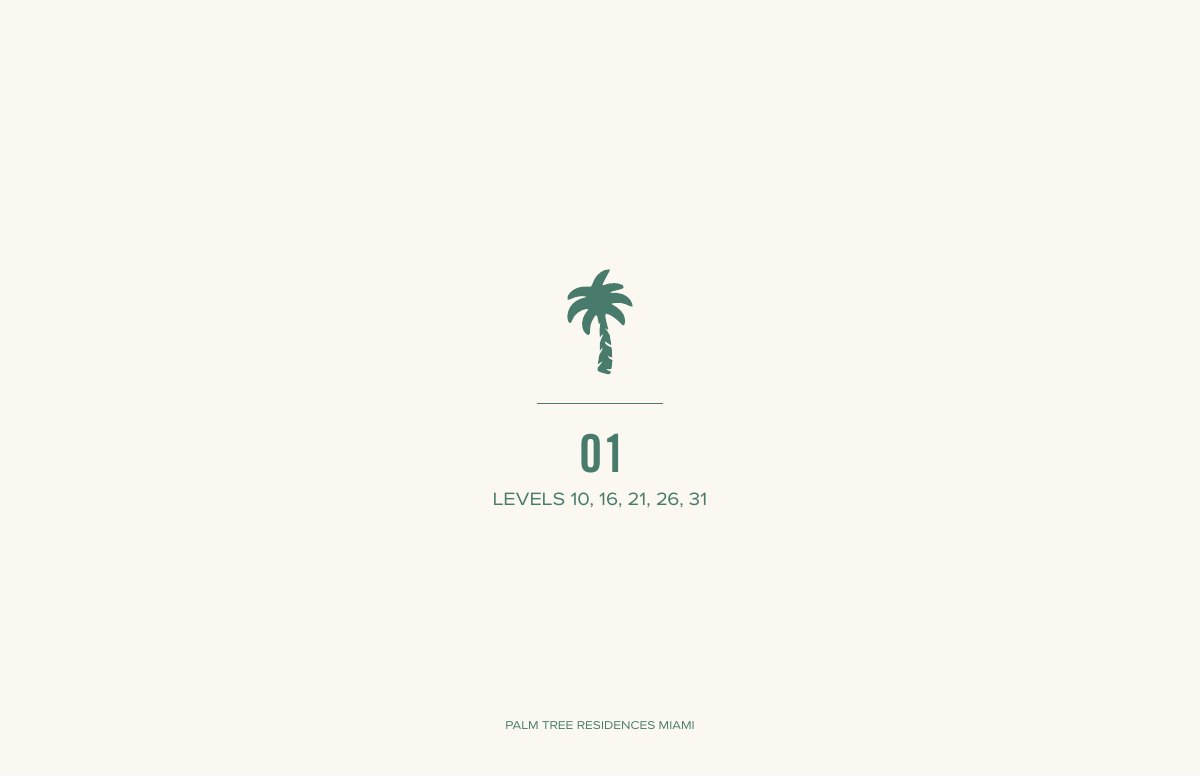 Palm Tree Residences — 2 Bedrooms
